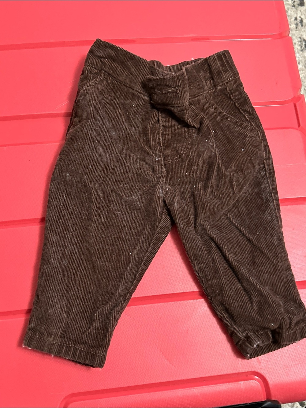 Brown Corduroy Kids Pants